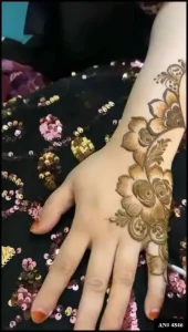 simple mehndi plans