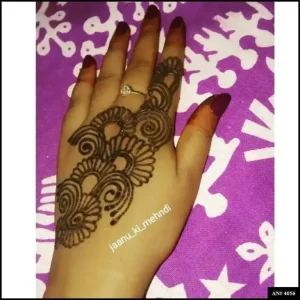 simple mehndi plans