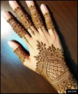 simple mehndi plans