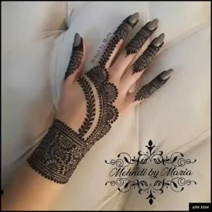 simple mehndi plans