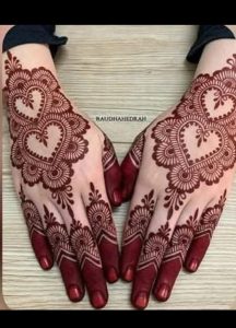 simple mehndi plans