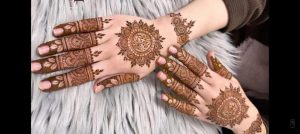 simple mehndi plans