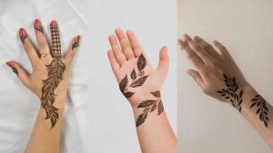 Leaf Mehndi Design