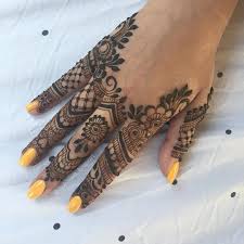 Full Sleeve Finger Mehndi